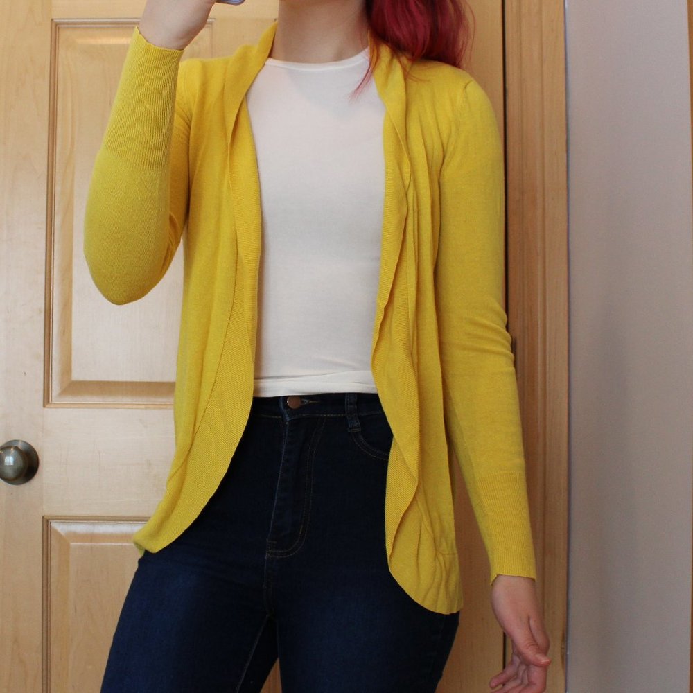 Yellow Cardigan